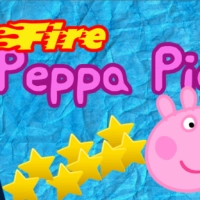Vuur Het Peppa Pig-Kanon Af