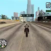 Gta San Andreas snímek obrazovky hry