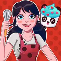 Ladybug Cooking Cupcake: Қыздарға Арналған Ас Әзірлеу Ойындары