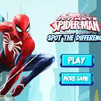 Spiderman Repérez Les Différences - Jeu De Puzzle
