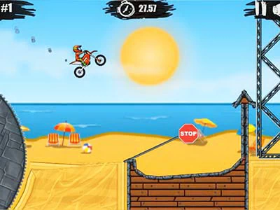 Moto X3M capture d'écran du jeu